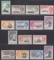 Click for more photos and details Falkland Islands Dependencies 1954 QEII Ships Set to 2sh Mint SG G26-G36 c £50