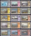 Click for more photos and details Falkland Islands Dependencies 1980 QEII Views Set UM Mint SG74A-88A