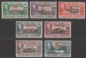 Click for more photos and details Falkland Islands Dependencies 1944 KGVI Graham Land Overprint Part Set Mint