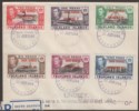Click for more photos and details Falkland Islands Dependencies 1944 KGVI S Georgia Opts Regd Cover Passed Censor