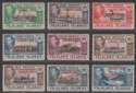 Click for more photos and details Falkland Islands Dependencies 1944 Graham Land Overprint 6d x2 Set Mint SG A1-A8