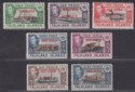 Click for more photos and details Falkland Islands Dependencies 1944 KGVI South Georgia Overprint Set to 9d Mint