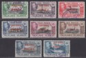 Click for more photos and details Falkland Islands Dependencies 1944 KGVI South Georgia Overprint Set Used SG B1-8