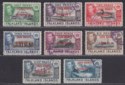 Click for more photos and details Falkland Islands Dependencies 1944 KGVI Sth Orkneys Overprint Set Used SG C1-8