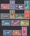 Click for more photos and details South Georgia 1971 QEII Decimal Surcharge Set Mint SG18-31a cat £60