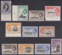 Falkland Islands Dependencies 1953-56 QEII Selection Mint - some faults