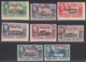 Falkland Islands Dependencies 1944 KGVI Graham Land Overprint Set Used SG A1-A8