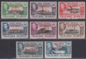 Falkland Islands Dependencies 1944 KGVI Sth Orkneys Overprint Set Mint SG C1-8