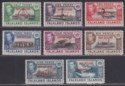 Falkland Islands Dependencies 1944 KGVI Sth Shetlands Overprint Set Mint SG D1-8