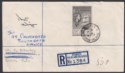 Falkland Islands Dependencies 1961 QEII Ships 9d Registered Cover STONINGTON IS