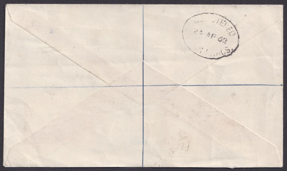 Falkland Islands Dependencies 1961 QEII Ships 9d Registered Cover STONINGTON IS