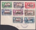 Falkland Islands Dependencies 1944 KGVI Graham Land Opt Set Used Cover SG A1-A8