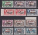 Falkland Islands Dependencies 1944 KGVI Sth Orkneys Overprint Set Mint SG C1-8