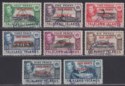 Falkland Islands Dependencies 1944 KGVI Sth Orkneys Overprint Set Used SG C1-8