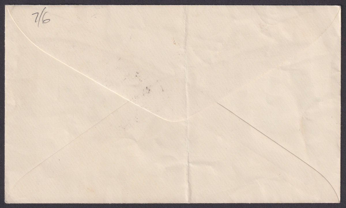 Falkland Islands Dependencies 1960 QEII 1d Used Cover SIGNY IS - RRS Shackleton