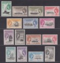Falkland Islands Dependencies 1954 QEII Ships Set UM Mint SG G26-G40 cat £225