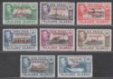 Click for more photos and details Falkland Islands Dependencies 1944 KGVI Sth Shetlands Overprint Set Mint SG D1-8