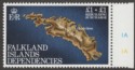 Click for more photos and details Falkland Islands Dependencies 1982 Rebuilding Fund watermark Inverted SG112w