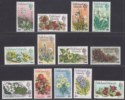Click for more photos and details Falkland Islands 1971 QEII Flowers Decimal Surcharge Set Mint SG263-275 cat £25