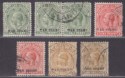Click for more photos and details Falkland Islands 1918 KGV War Stamp Overprint Selection to 1sh Used