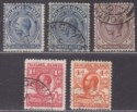 Click for more photos and details Falkland Islands South Georgia 1912-32 KGV to 1sh Used w SOUTH GEORGIA Postmarks