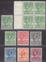 Click for more photos and details Falkland Islands 1929 KGV Fin Whale and Penguins Set to 6d Mint