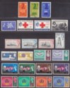 Click for more photos and details Falkland Islands 1962-68 QEII Used Selection incl Red Cross, Battle, Churchill