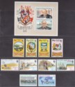 Click for more photos and details Falkand Islands 1974-79 QEII Mint Selection inc Churchill, Arms, Direct Flight