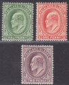Click for more photos and details Falkland Islands 1904 King Edward VII ½d, 1d, 2d Mint