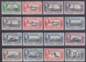 Click for more photos and details Falkland Islands 1938-50 King George VI Part Set to 2sh6d Mint