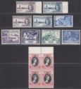 Click for more photos and details Falkland Islands 1946-53 KGVI-QEII Omnibus Selection Mint Victory UPU Coronation