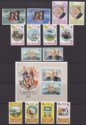 Click for more photos and details Falkland Islands 1972-77 inc Churchill, Heraldic Arms, New Coinage etc Mint