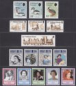 Click for more photos and details Falkland Islands 1984-87 Selection Mint Grebes, Penguins, Seals, Hospitals