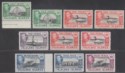 Click for more photos and details Falkland Islands 1938-50 King George VI Part Set to 4d Mint