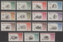 Click for more photos and details Falkland Islands 1960 QEII Birds Set to 10sh Mint SG193-206 cat £140 bends on 2