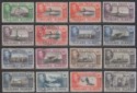 Falkland Islands 1938-50 King George VI Set to 2sh6d Used SG146-160