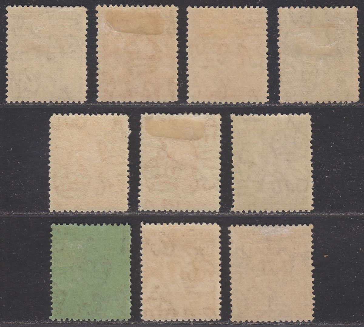 Falkland Islands 1929 KGV Fin Whale and Penguins Set to 1sh Mint SG116-122