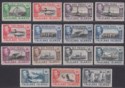 Falkland Islands 1938-50 King George VI Set to 2sh6d Mint SG146-160