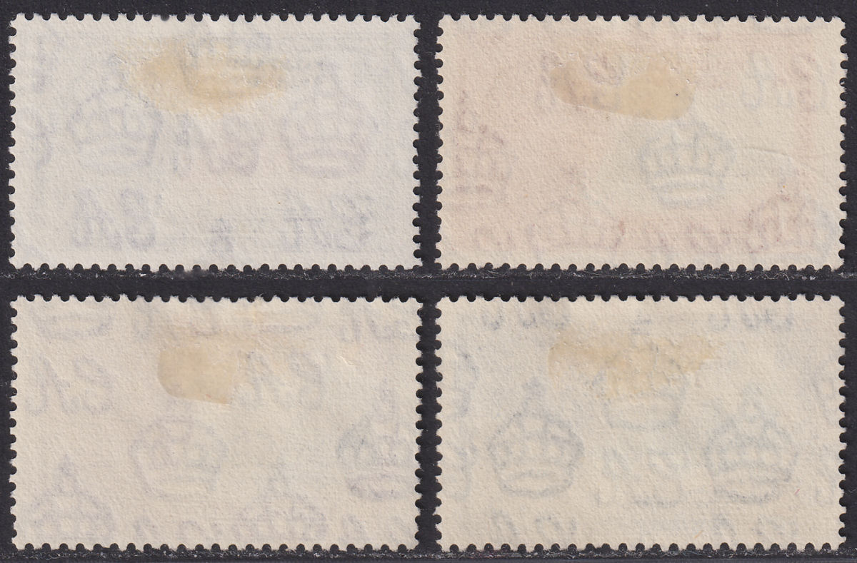 Falkland Islands 1935 KGV Silver Jubilee Set Used SG139-142 cat £16