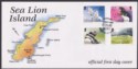 Falkland Islands 2004 QEII Sea Lion Island Official First Day Cover SG993-996