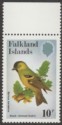 Falkland Islands 1982 QEII Passerines 10p watermark Upright Mint SG434w