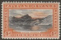 Click for more photos and details Falkland Islands 1933 KGV Centenary 4d South Georgia Mint SG132