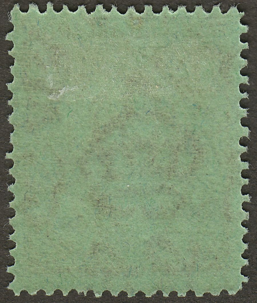 Falkland Islands 1929 KGV Whale and Penguins 1sh Black on Emerald Mint SG122