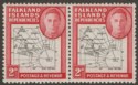 Click for more photos and details Falkland Islands Dependencies 1946 KGVI 2d w Variety Dot By Oval Mint SG G3d
