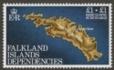 Click for more photos and details Falkland Islands Dependencies 1982 Rebuilding Fund watermark Inverted SG112w
