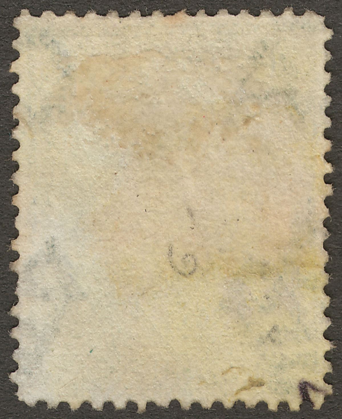 Falkland Islands 1892 QV ½d Green Used SG16 with light Cork Postmark