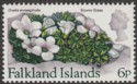 Click for more photos and details Falkland Islands 1972 QEII Flowers 6p wmk Upright Mint SG284