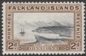 Falkland Islands 1933 KGV Centenary 2d Port Louis Mint SG130