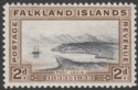 Click for more photos and details Falkland Islands 1933 KGV Centenary 2d Port Louis Mint SG130
