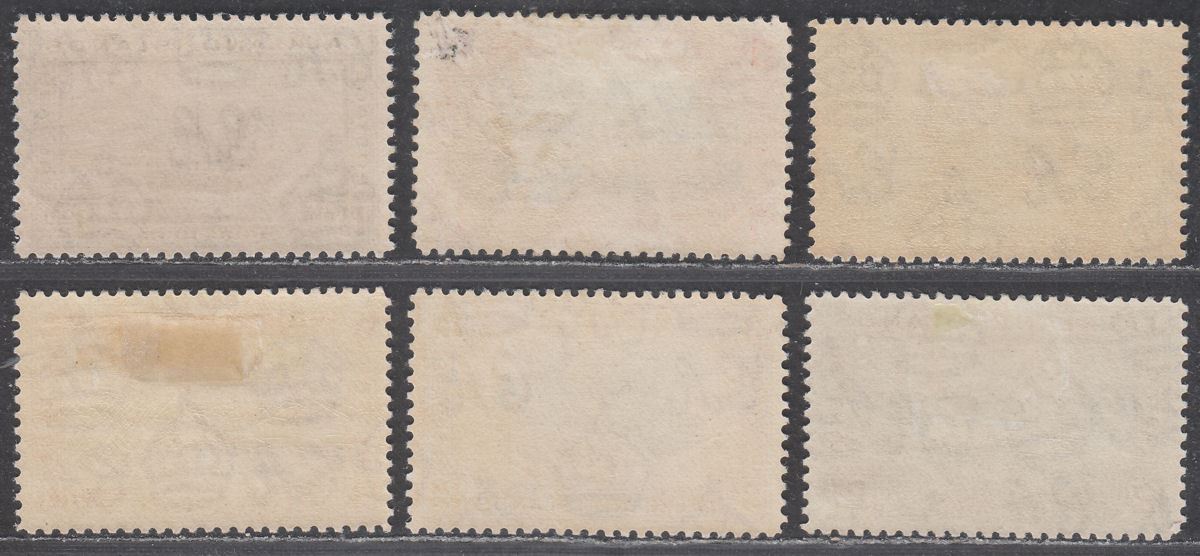 Falkland Islands 1933 KGV Centenary Set to 4d Mint SG127-132 cat £100